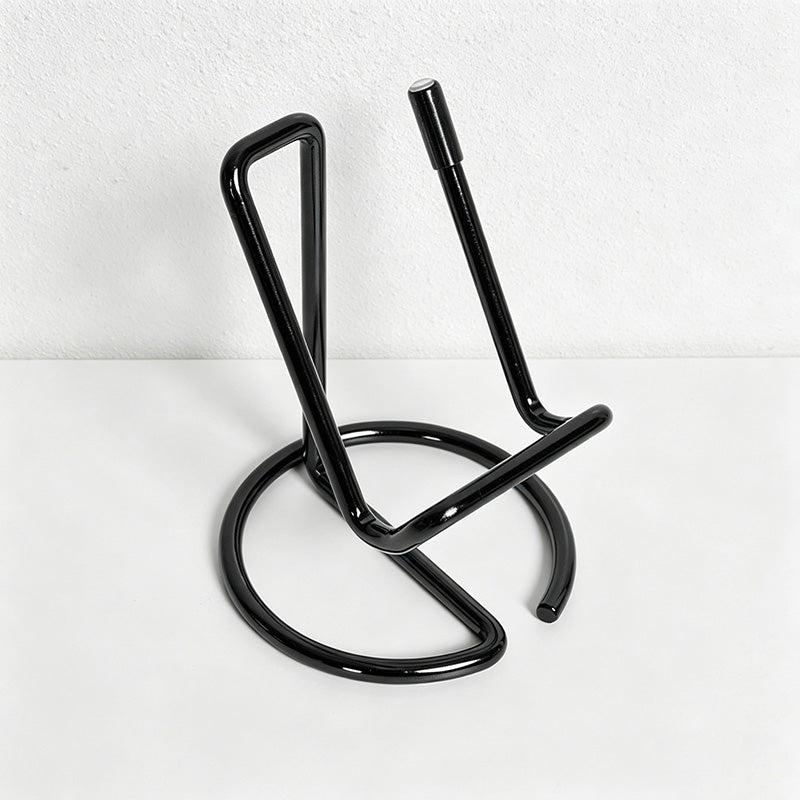 CouldNook Minimalist Metal Wire Phone Stand - Desk Holder & Business Card Display