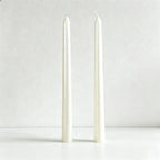 Pearl Elegance Taper Candle Set - Luxury Long Stem Candles for Weddings & Events