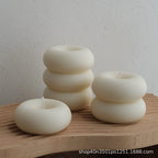 CouldNook Scented Candles - Modern Donut Shaped Sculpted Candle