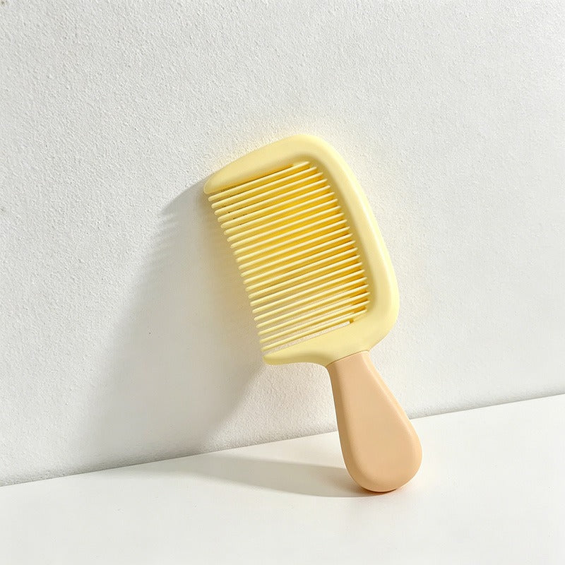 Mini Ice Cream-Shaped Anti-Static Hair Comb, Cute Pocket Comb for Kids & Travel, 6 Macaron Colors