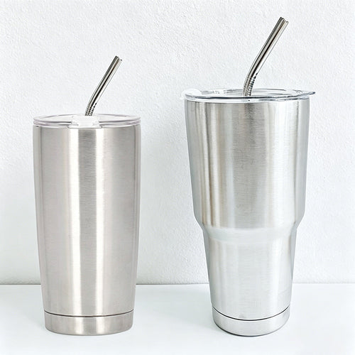 CouldNook 20/30oz Rhinestone Tumbler-Stainless Steel Vacuum Insulated Ice Tumbler with Straw