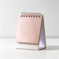 CouldNook 2026 Desk Calendar - 2026 Minimalist Gold Foil English Standing Calendar