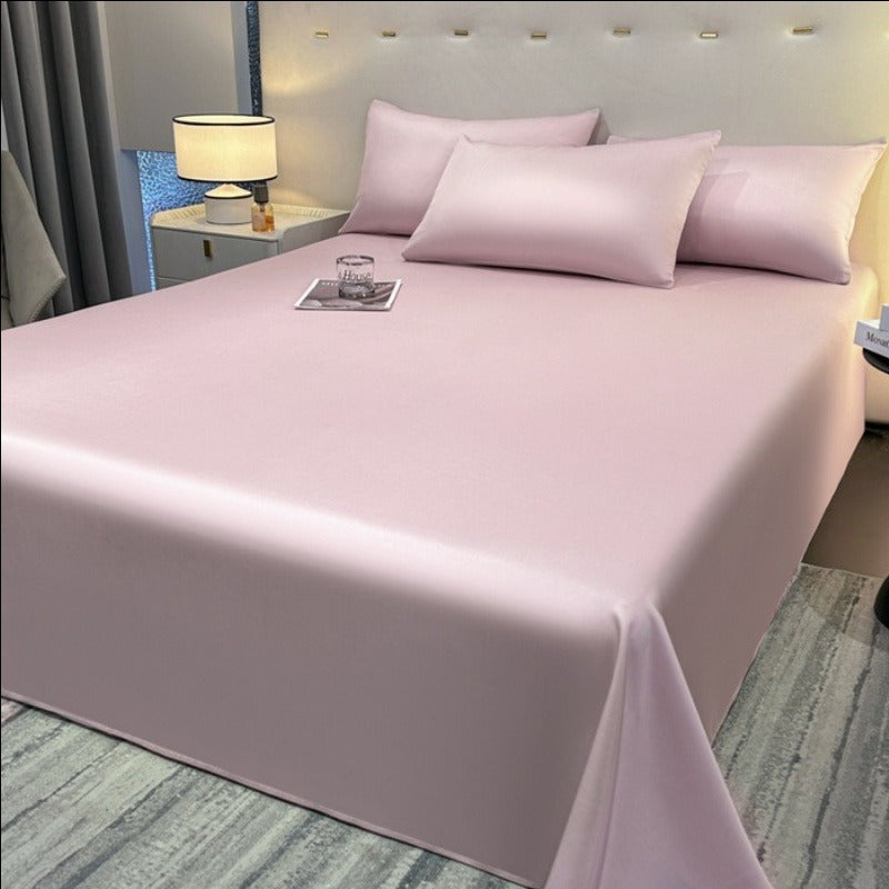 CouldNook Premium Lyocell Tencel Flat Sheet - Silky Smooth Quiet Luxury
