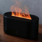 CouldNook 3D Realistic Flame Essential Oil Diffuser & Ultrasonic Humidifier