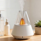 CouldNook Modern Ambient Light Essential Oil Diffuser - Ultrasonic Humidifier