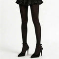 CouldNook 120D Opaque Tights - Anime-Style White Sheer Tights