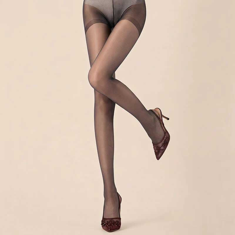 CouldNook Ultra Sheer Long Tights - Anti-Snag Pantyhose for Tall Women