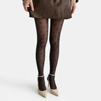 CouldNook Polka Dot Pattern Sheer Tights - Sweet See-Through Stockings