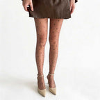 CouldNook Polka Dot Pattern Sheer Tights - Sweet See-Through Stockings