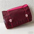 CouldNook "Nothing" Roll-Up Travel Toiletry Bag - 4-Compartment Foldable Makeup Organizer