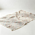 Bohemian Beige Floral Tassel Tablecloth & Picnic Blanket - Dual-Use Outdoor Mat