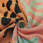 CouldNook Woven Throw Blanket - Bohemian Jungle Cheetah Girl Tapestry