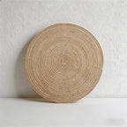 CouldNook Nordic Braided Cotton Placemat & Coaster - Heat Resistant Table Mat