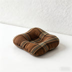 CouldNook Padded Cotton Plaid Coaster - Korean INS Style Mug & Teapot Mat