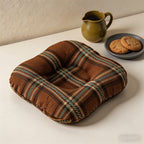 CouldNook Padded Cotton Plaid Coaster - Korean INS Style Mug & Teapot Mat