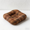 Brown Multi-Dot Plaid / Small