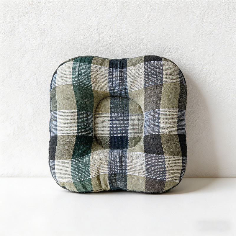 CouldNook Padded Cotton Plaid Coaster - Korean INS Style Mug & Teapot Mat