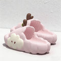 CouldNook Kawaii 3D Cloud Slippers - Chunky EVA Bubble Slides