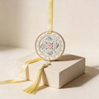 CouldNook Scented Plaster Tablet - Chinese Style Floral Tassel Pendant