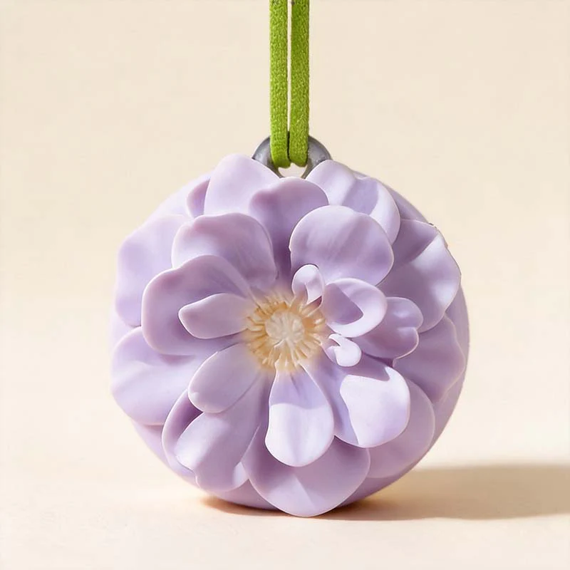 CouldNook Scented Plaster Tablet - 3D Begonia Flower Relief Pendant