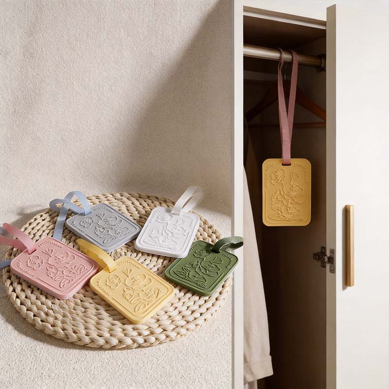 CouldNook Luxury Embossed Floral Scented Card - Wardrobe & Car Air Freshener