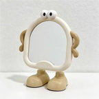 CouldNook Cute Big Eyes Cartoon Vanity Mirror - Desktop Full-Screen Makeup Mirror