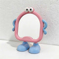 CouldNook Cute Big Eyes Cartoon Vanity Mirror - Desktop Full-Screen Makeup Mirror