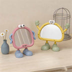 CouldNook Cute Big Eyes Cartoon Vanity Mirror - Desktop Full-Screen Makeup Mirror