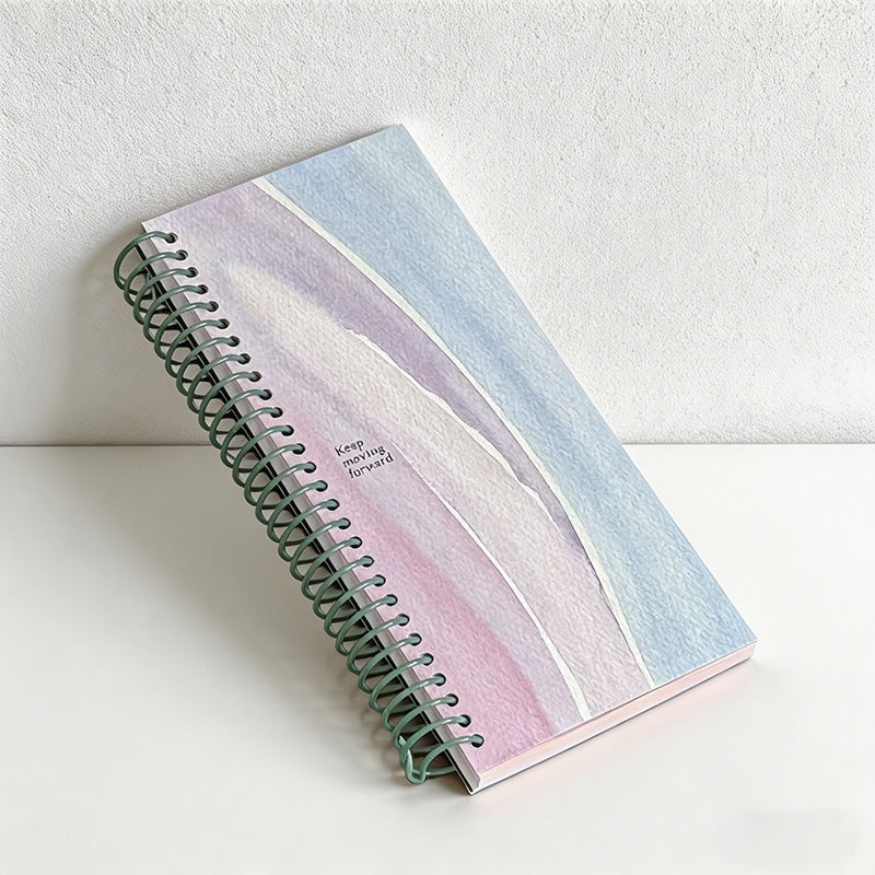 CouldNook Vibrant Summer Spiral Notebook - Aesthetic A6 Daily Planner & Journal