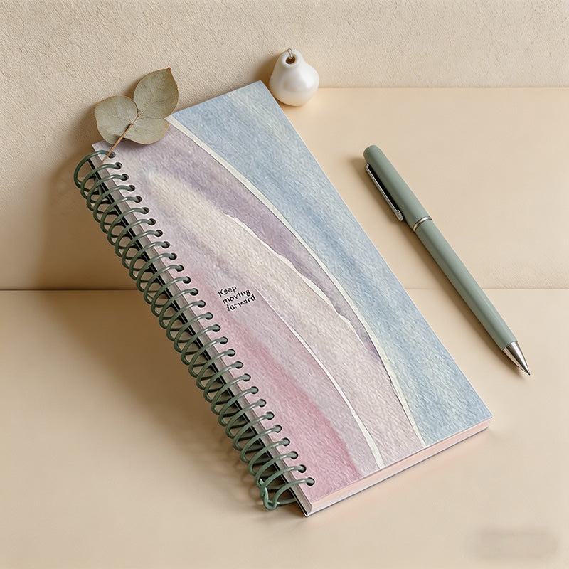 CouldNook Vibrant Summer Spiral Notebook - Aesthetic A6 Daily Planner & Journal
