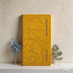 CouldNook Faux Leather Daily Planner - Textured PU Pocket To-Do List Journal