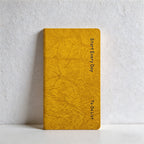 CouldNook Faux Leather Daily Planner - Textured PU Pocket To-Do List Journal