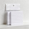 White / Lined
