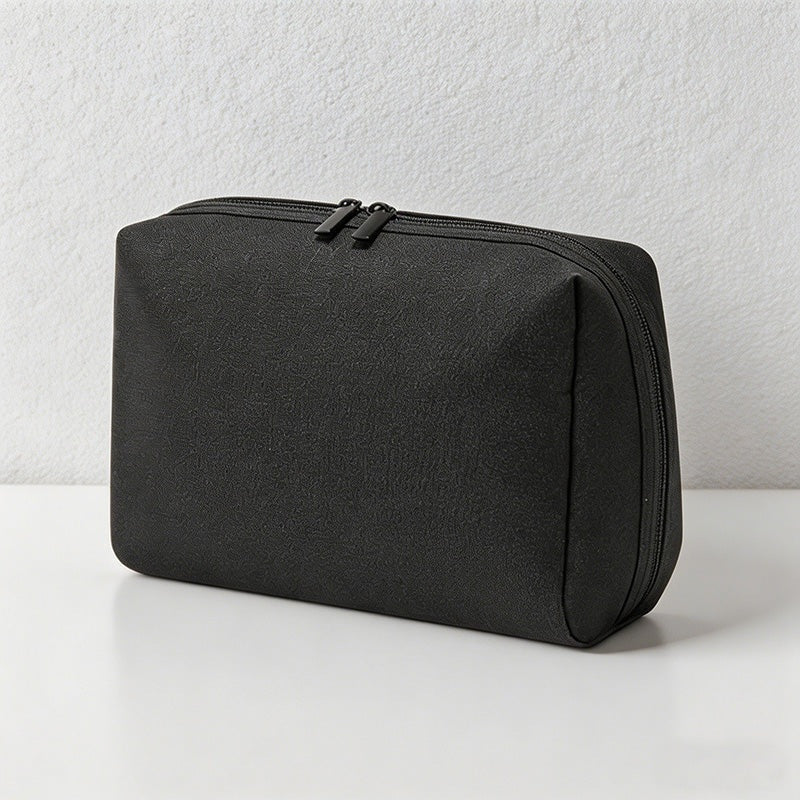 CouldNook Eco-Friendly RPET Makeup Bag - Minimalist Textured Travel Toiletry Pouch