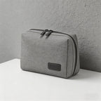 CouldNook Eco-Friendly RPET Makeup Bag - Minimalist Textured Travel Toiletry Pouch