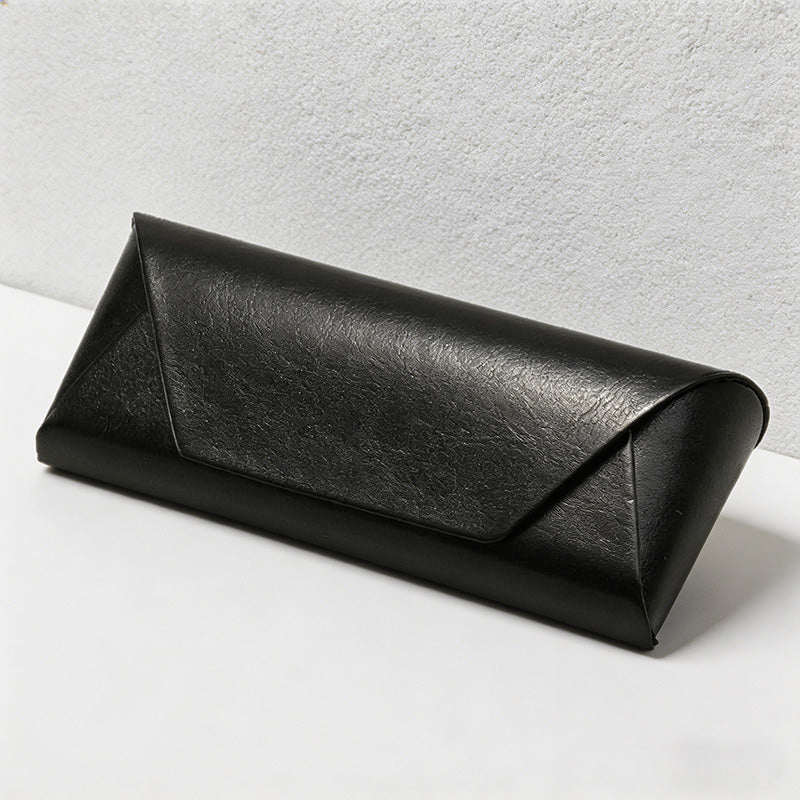 CouldNook Vintage PU Leather Glasses Case - Elegant Envelope Sunglasses Protector