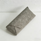 CouldNook Vintage PU Leather Glasses Case - Elegant Envelope Sunglasses Protector