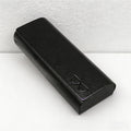 CouldNook Minimalist PU Leather Glasses Case - Slim Hard-Shell Eyewear Protector