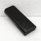 CouldNook Minimalist PU Leather Glasses Case - Slim Hard-Shell Eyewear Protector