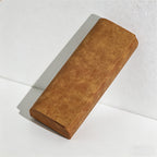 CouldNook Minimalist PU Leather Glasses Case - Slim Hard-Shell Eyewear Protector