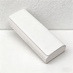 CouldNook Minimalist PU Leather Glasses Case - Slim Hard-Shell Eyewear Protector
