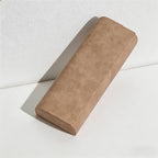 CouldNook Minimalist PU Leather Glasses Case - Slim Hard-Shell Eyewear Protector