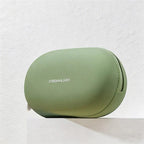 CouldNook Minimalist Silicone Makeup Bag - Waterproof Travel Toiletry Pouch
