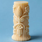CouldNook 3D Abstract Pillar Candle Silicone Mold - DIY Crafting