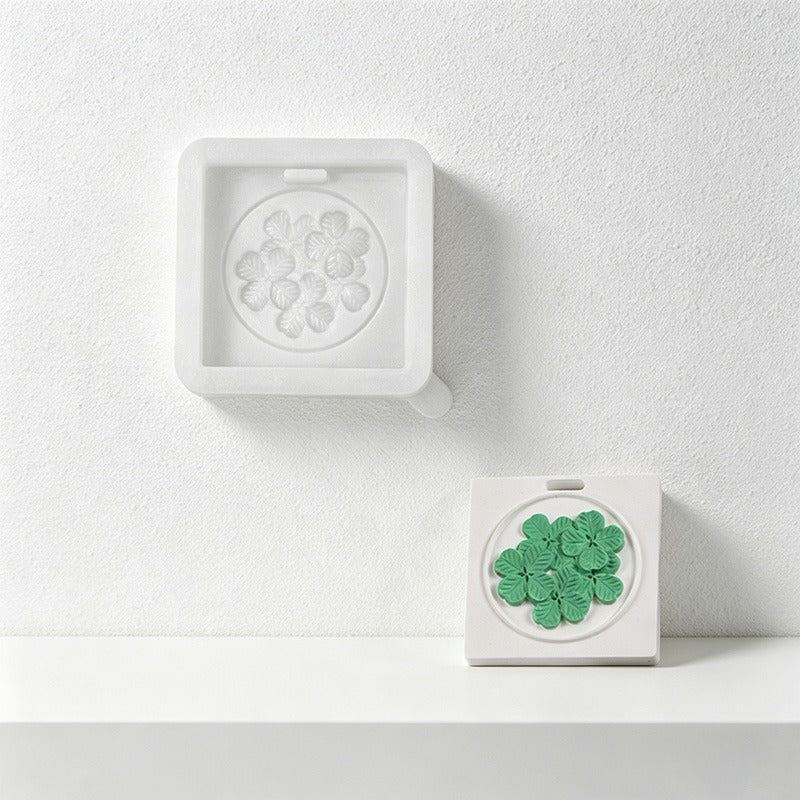 CouldNook 3D Floral Relief Pendant Silicone Mold - DIY Aromatherapy Wax & Plaster
