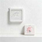 CouldNook 3D Floral Relief Pendant Silicone Mold - DIY Aromatherapy Wax & Plaster