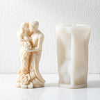 CouldNook 3D Romantic Couple Figure Silicone Mold - DIY Sculptural Candle & Resin