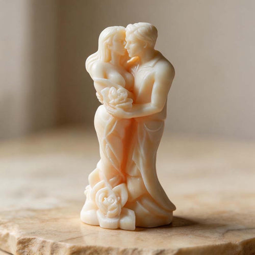 CouldNook 3D Romantic Couple Figure Silicone Mold - DIY Sculptural Candle & Resin