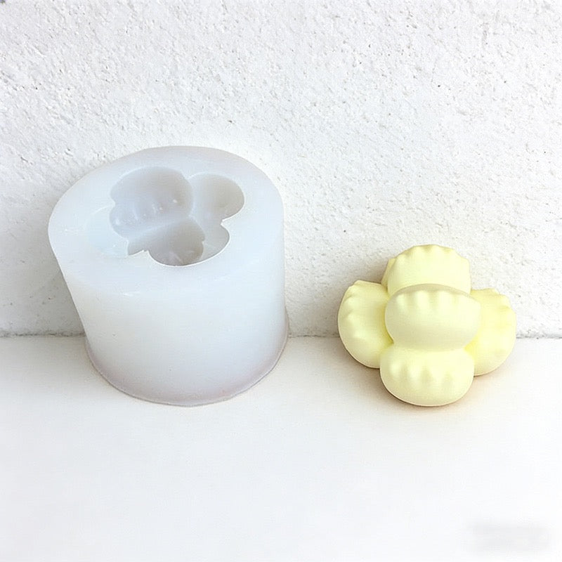CouldNook 3D Mini Succulent Silicone Mold - DIY Candle, Resin & Fondant