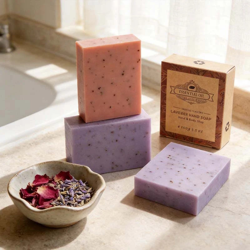 CouldNook Natural Exfoliating Essential Oil Soap - Hand & Body Bar